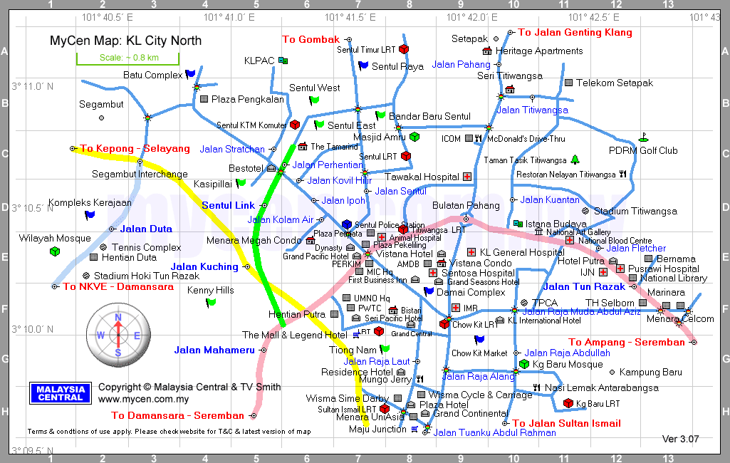 Kuala Lumpur Map | Maps