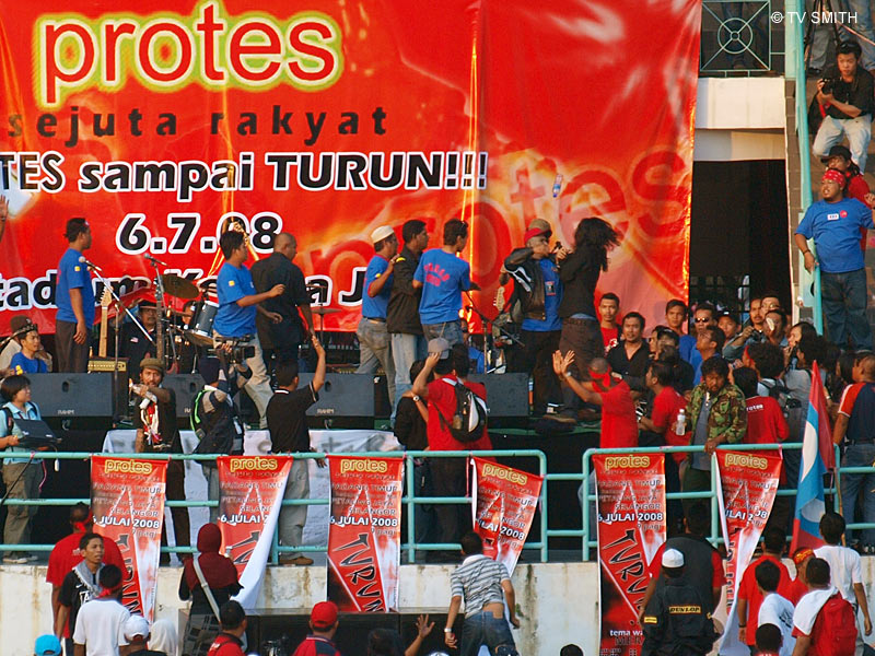 Fuel Price Hike Protest at Kelana Jaya